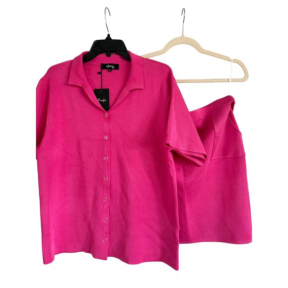 HANIFA ROBYN TWO PIECE SKIRT SET - Picture 3 of 8